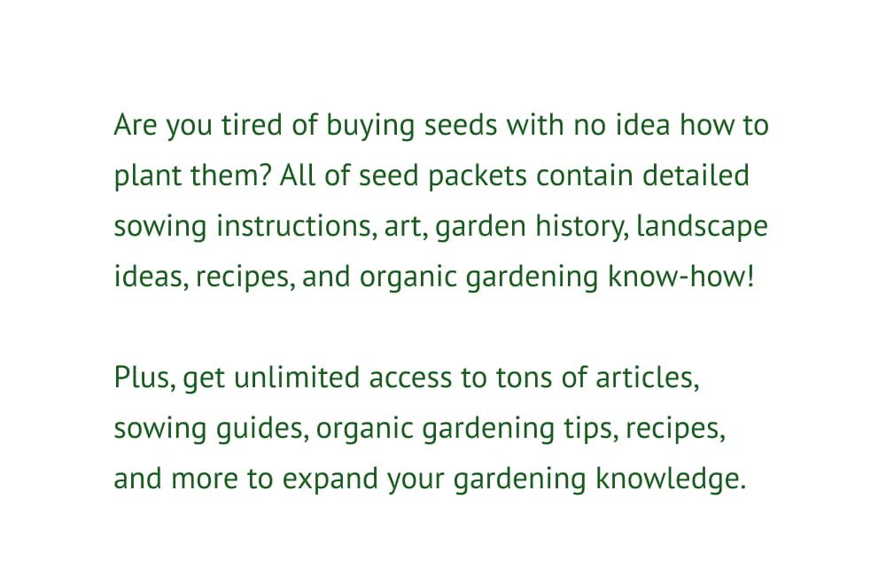 Are you tired of buying seeds with no idea how to plant them?