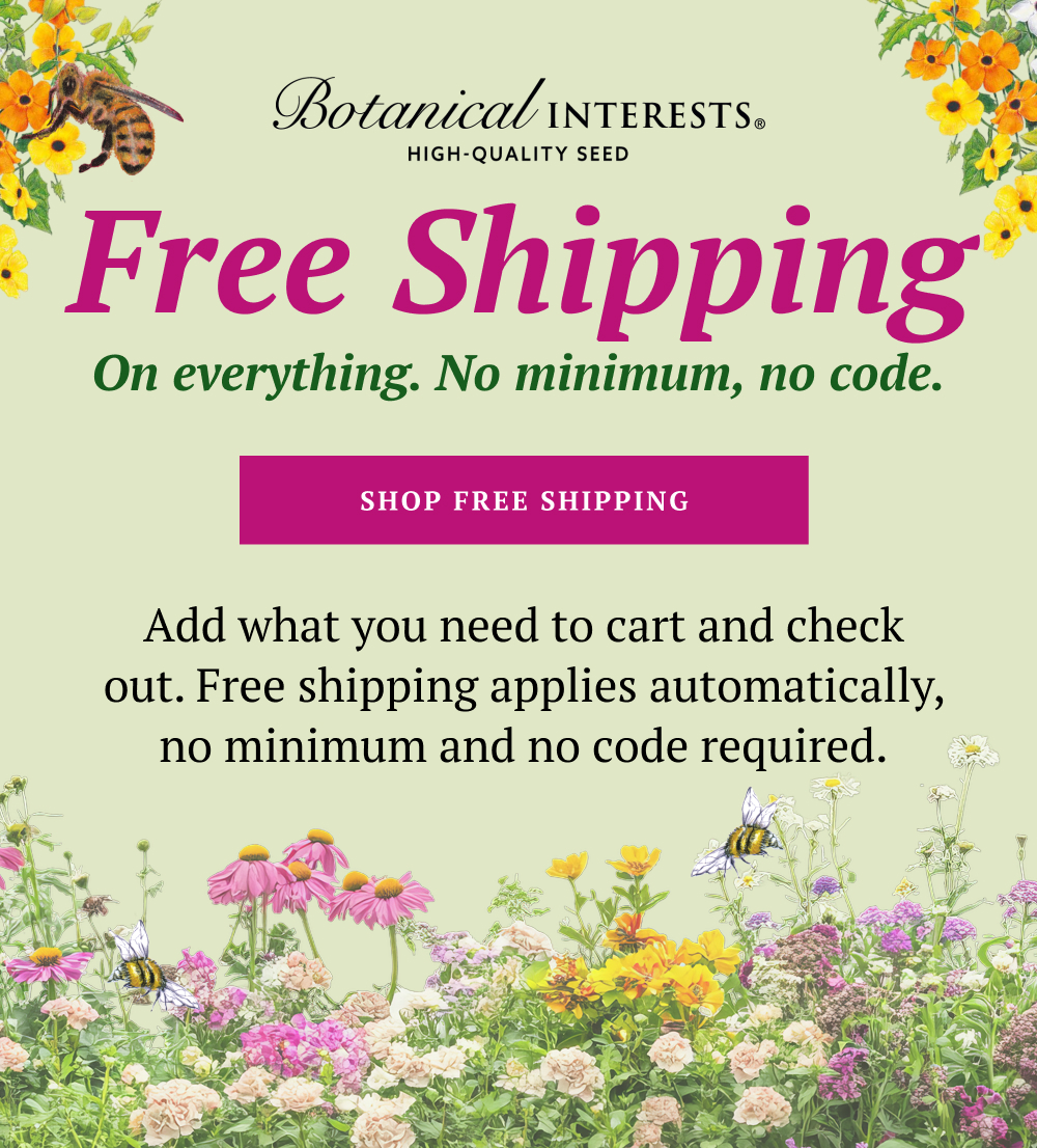 Add what you need to cart and check out. Free shipping applies automatically, no minimum and no code required.